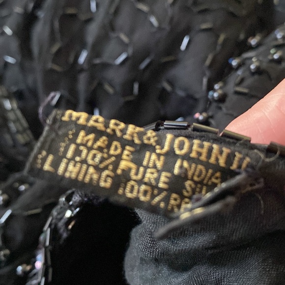 Mark & John Women's Black Sequence Dress - Picture 12 of 16